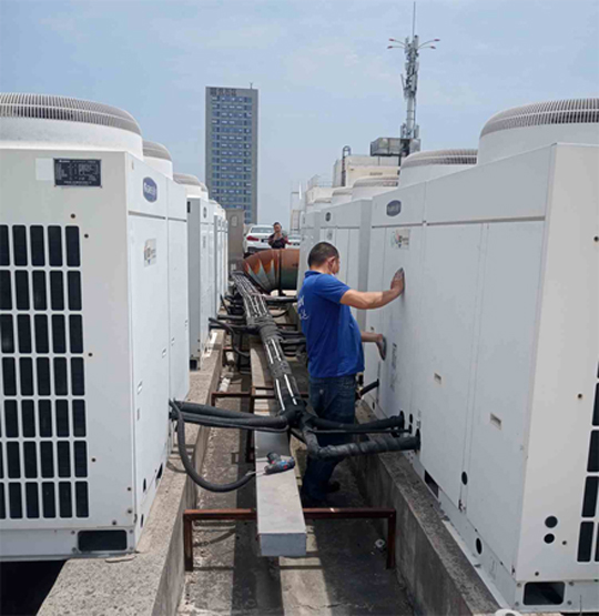 潜江中央空调制热和不制冷系统维修方法